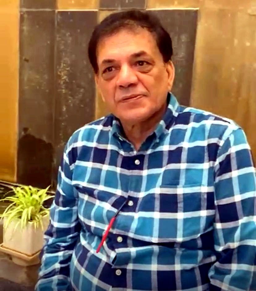 Dr. Aamir Mirza speaking informally about addiction recovery
